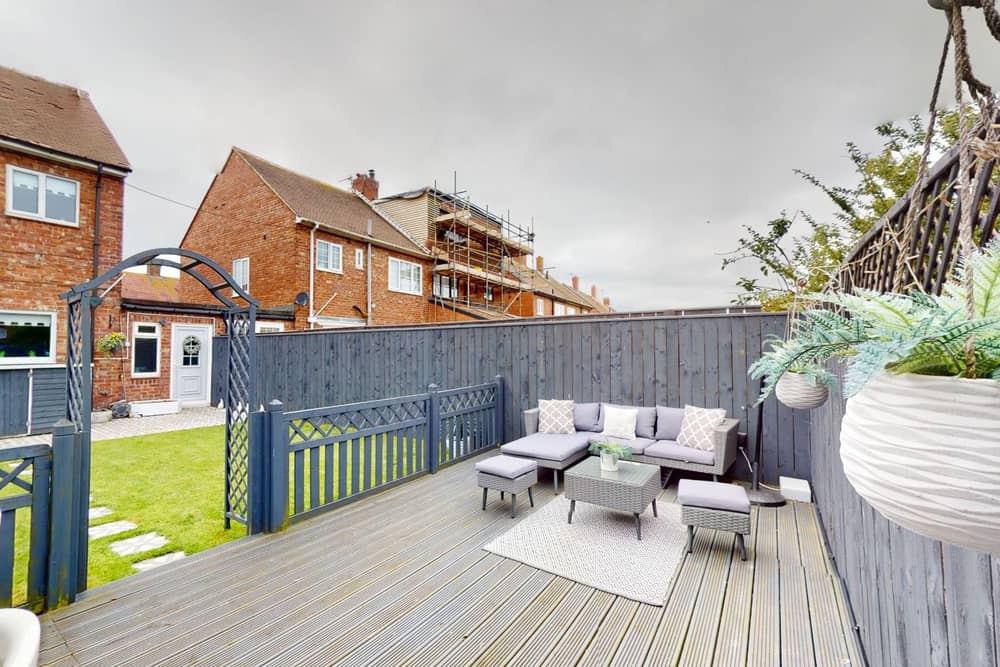 The property is on Auckland Avenue, South Shields NE34