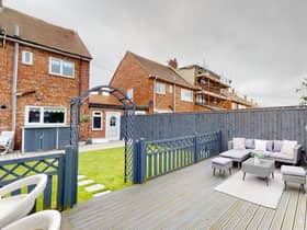 The property is on Auckland Avenue, South Shields NE34