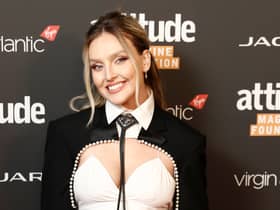 Perrie Edwards is experimenting with ‘every sound out there’ for her debut solo album.  (Photo by Getty Images)