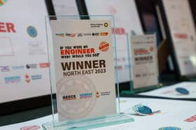 Engineering North East winner award