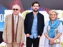Michael Whitehall, Jack Whitehall, and Hilary Whitehall (Photo by Jeff Spicer/Getty Images for BFI)