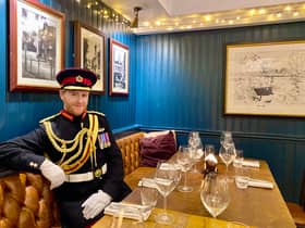 Rhys Whittock the prince harry lookalike dressed up. 