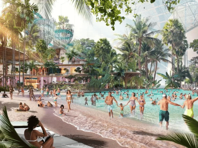 CGI image of what Therme could look like