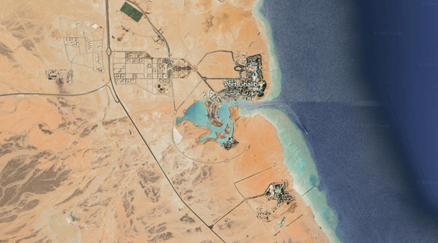 Port Ghalib, where the vessel departed from