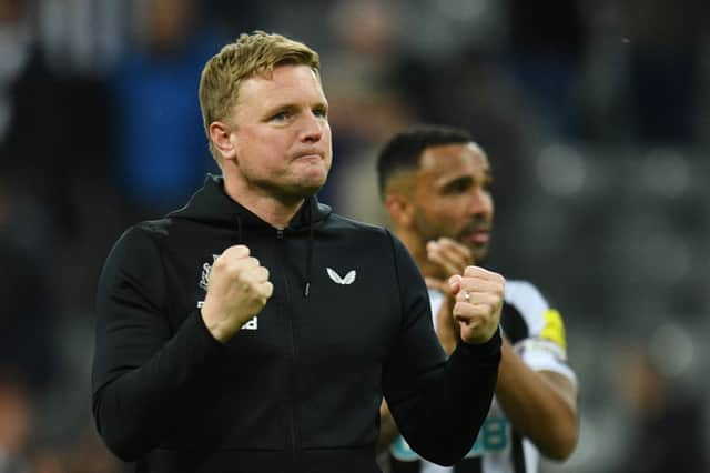 Newcastle United head coach Eddie Howe.