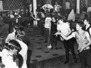 Darts enthusiasts galore in this 1983 photo of the Leisure World Young Masters Darts Tournament at the Legion Club, Winchester Street. Remember this? 