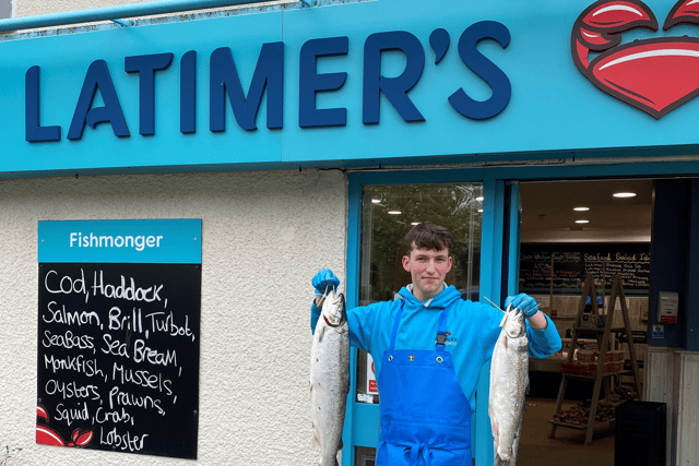Euan has become the first in the country to undertake a fishmongers apprenticeship with an independent fishmonger. 