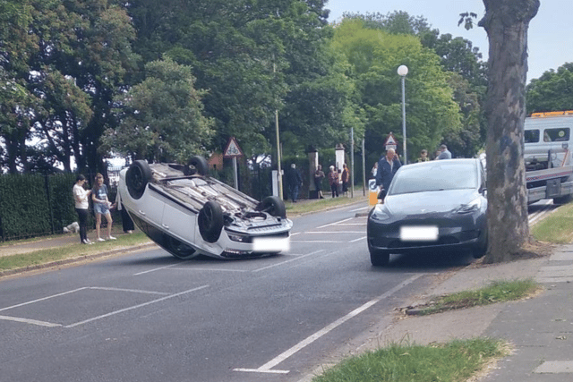 The incident happened around midday on Saturday, June 17. 