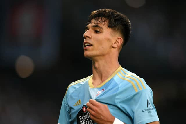 Celta Viga midfielder Gabri Veiga. (Photo by Octavio Passos/Getty Images)