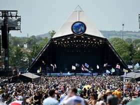 Glastonbury’s iconic Pyramid Stage