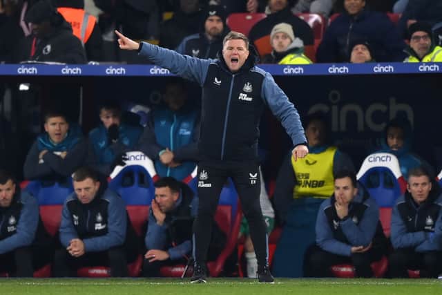 Eddie Howe is weighing up a move for Joachim Andersen (Image: Getty Images)
