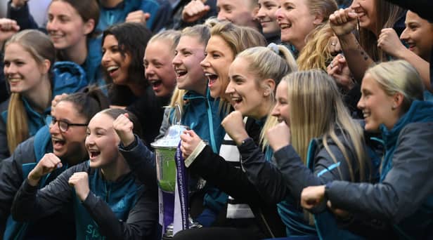 Newcastle United Women. (Photo by Stu Forster/Getty Images)