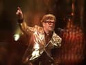 Elton John made his Glastonbury debut on Sunday night