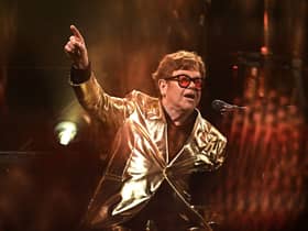 Elton John made his Glastonbury debut on Sunday night