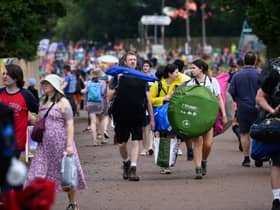 Glastonbury revellers stuck for ‘hours’ trying to leave festival