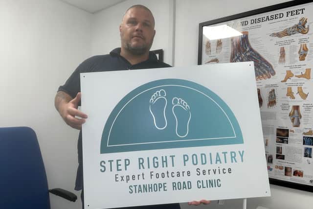 Richard Shirbon of Step Right Podiatry 