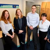 Staff at S.Walton Eyecare on Stanhope Road