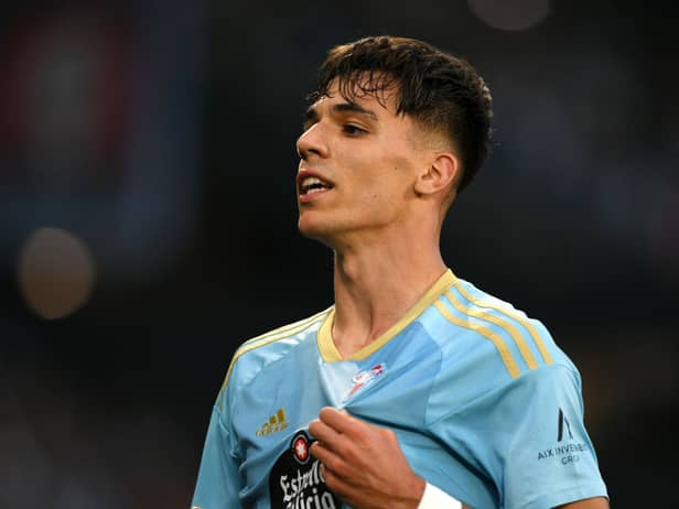 Celta Vigo midfielder Gabri Veiga. (Photo by Octavio Passos/Getty Images)