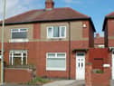 The property is on Harton Lane, South Shields, NE34
