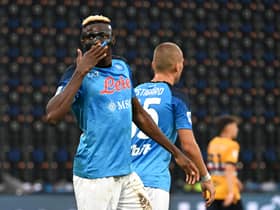 Napoli striker Victor Osimhen.  