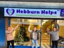 Angie Comerford, Jo Durkin and Alison Wilson of Hebburn Helps