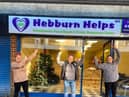 Angie Comerford, Jo Durkin and Alison Wilson of Hebburn Helps