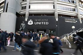 St James’ Park, the home of Newcastle United Football Club. (Photo by George Wood/Getty Images)