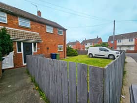 The property is on Kingsley Avenue, South Shields NE34