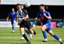Newcastle United striker Cameron Ferguson, son of Duncan, in action for the club two years ago. (Pic: National World)