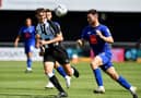 Newcastle United striker Cameron Ferguson, son of Duncan, in action for the club two years ago. (Pic: National World)
