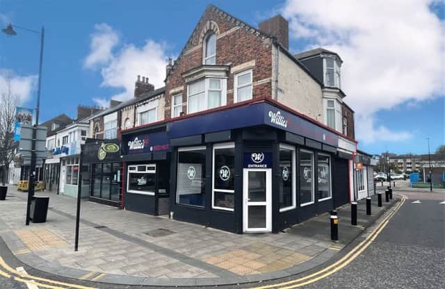 The premises in Ocean Road
