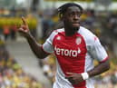 Monaco defender Axel Disasi. (Photo by SEBASTIEN SALOM-GOMIS/AFP via Getty Images)