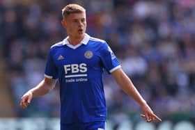 Leicester City winger Harvey Barnes. (Photo by Marc Atkins/Getty Images)