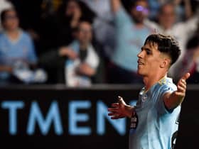 Celta Vigo midfielder Gabri Veiga. (Photo by MIGUEL RIOPA/AFP via Getty Images)