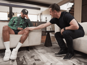 Dele Alli gave an emotional interview to The Overlap (Image: YouTube / The Overlap)