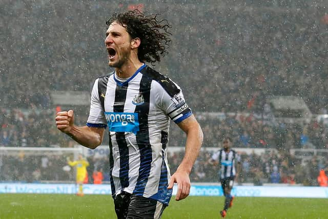 Fabricio Coloccini celebrates scoring for Newcastle United against Aston Villa in December 2015. (Pic: Getty Images)