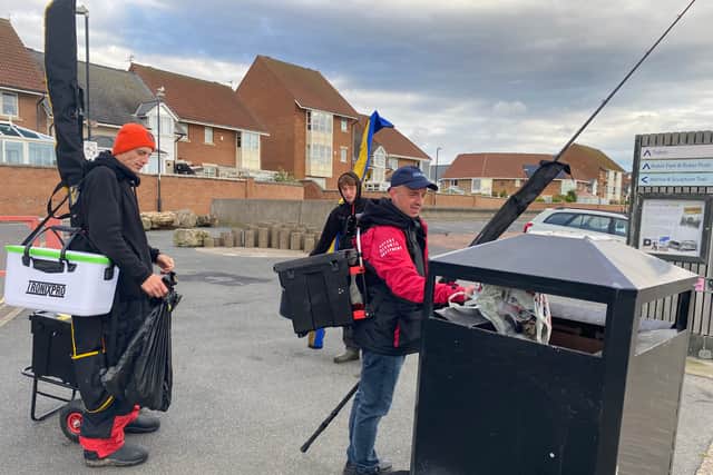 RNB Anglers United Hebburn Club promotes rubbish-free fishing.