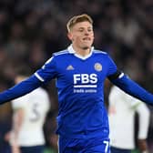 Leicester City player Harvey Barnes. (Photo by Michael Regan/Getty Images)