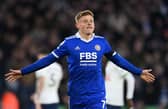 Leicester City player Harvey Barnes. (Photo by Michael Regan/Getty Images)