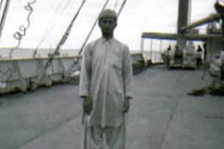 One of the Arab sailors on board the SS Norwich City