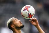 Newcastle United midfielder Joelinton. (Photo by OLI SCARFF/AFP via Getty Images)