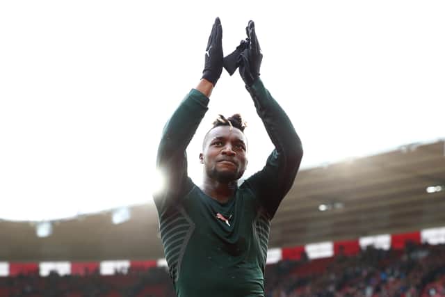 Allan Saint-Maximin is expected to leave Newcastle this summer. (Getty Images)