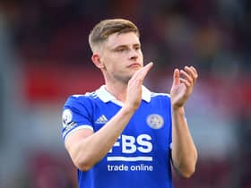 Leicester City winger Harvey Barnes.  (Photo by Alex Davidson/Getty Images)