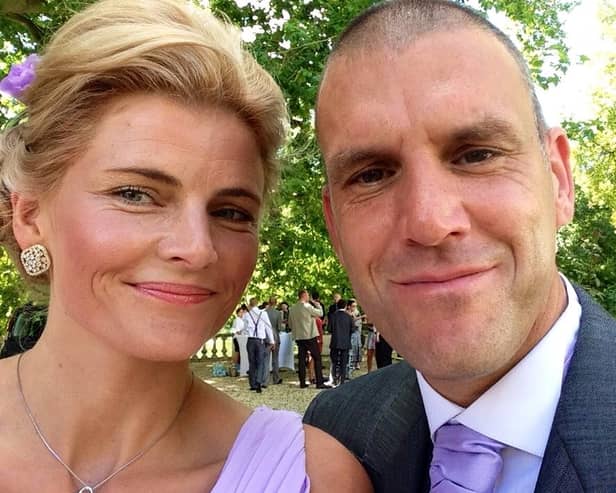 Sean Anderson and wife Jayne. Oil company BP Exploration Operating Company Limited has been fined £650,000 for health and safety failings which led to the tragic death of the Washington dad-of-four