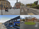 The most crime was reported in and around these locations in May 2023. Photo: Google Maps.