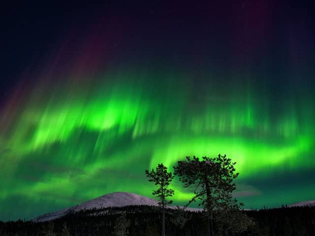 The Northern Lights will be visible in parts of the UK tonight
