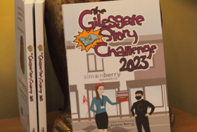 The finished book of this year’s Gilesgate Story Challenge.