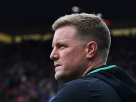 Newcastle United head coach Eddie Howe. (Photo by Mark Runnacles/Getty Images)