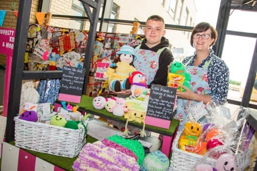 Plants, toys, furniture, flowers, vegetables, books and more were all on sale at the market.