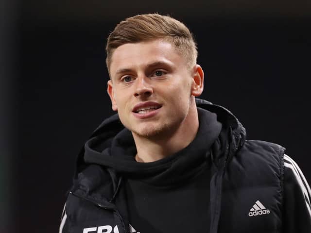 Newcastle United new signing Harvey Barnes. (Photo by Lewis Storey/Getty Images)